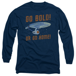 Star Trek Go Bold Men's Long Sleeve T-Shirt Men's Long Sleeve T-Shirt Star Trek   