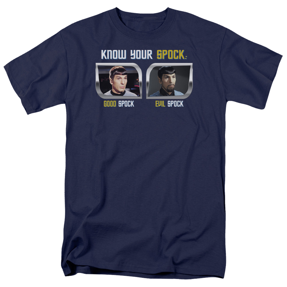 Star Trek Know Your Spock Men's Regular Fit T-Shirt Men's Regular Fit T-Shirt Star Trek   