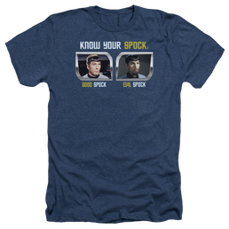 Star Trek Know Your Spock Men's Heather T-Shirt Men's Heather T-Shirt Star Trek   
