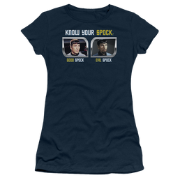 Star Trek Know Your Spock Juniors T-Shirt Juniors T-Shirt Star Trek   