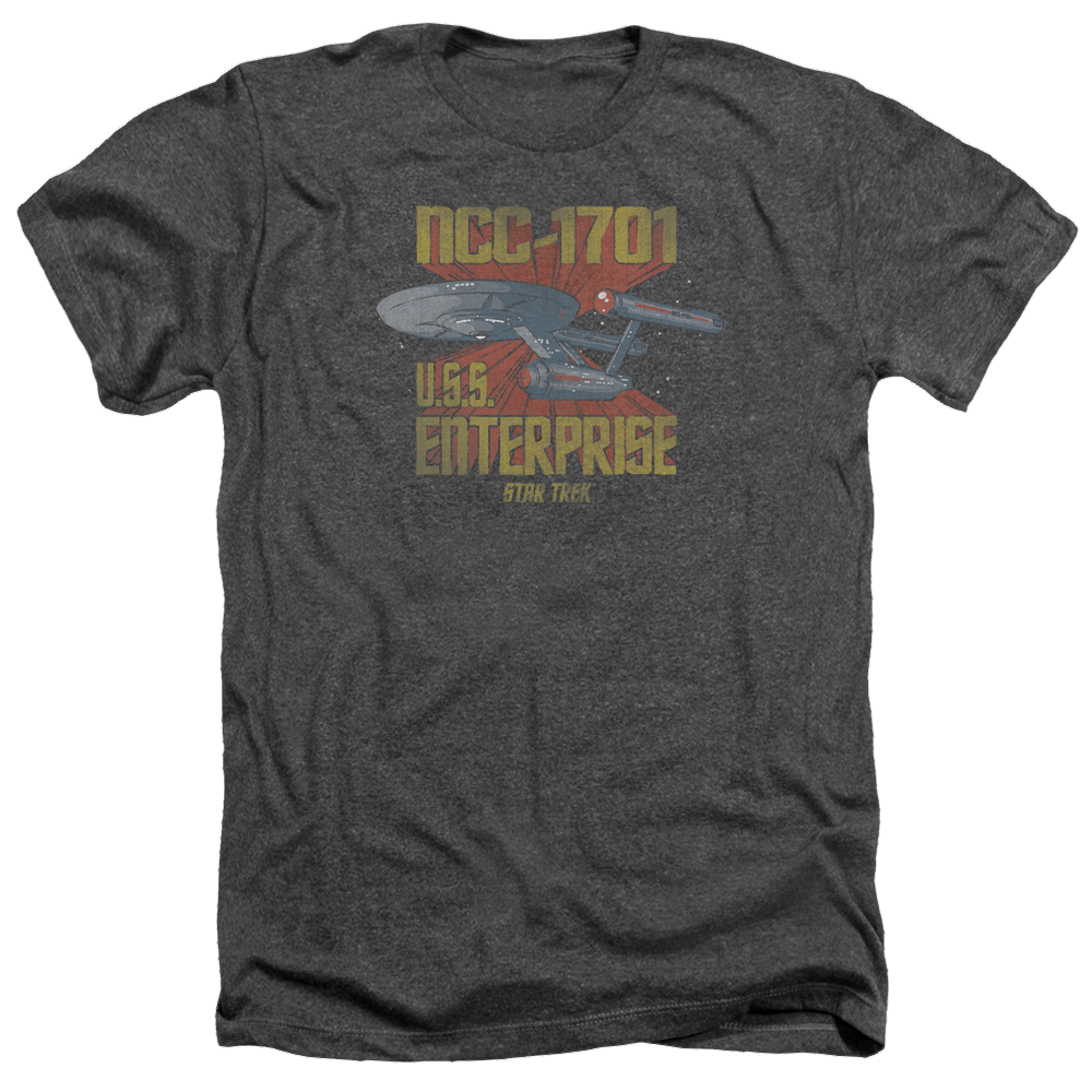 Star Trek Ncc1701 Men's Heather T-Shirt Men's Heather T-Shirt Star Trek   