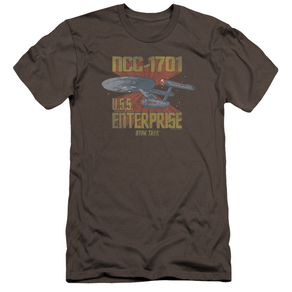 Star Trek Ncc1701 Men's Premium Slim Fit T-Shirt Men's Premium Slim Fit T-Shirt Star Trek   