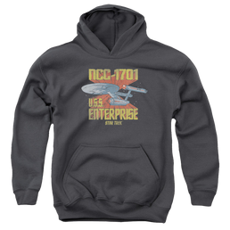 Star Trek The Original Series Ncc1701 - Youth Hoodie Youth Hoodie (Ages 8-12) Star Trek   