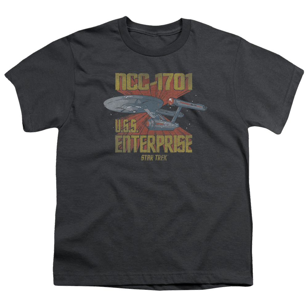 Star Trek The Original Series Ncc1701 - Youth T-Shirt Youth T-Shirt (Ages 8-12) Star Trek   