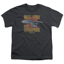 Star Trek The Original Series Ncc1701 - Youth T-Shirt Youth T-Shirt (Ages 8-12) Star Trek   