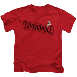 Star Trek Expendable Kid's T-Shirt (Ages 4-7) Kid's T-Shirt (Ages 4-7) Star Trek   