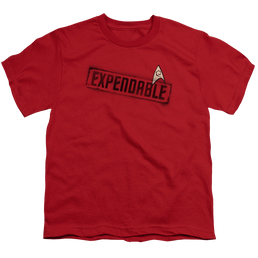 Star Trek The Original Series Expendable - Youth T-Shirt Youth T-Shirt (Ages 8-12) Star Trek   