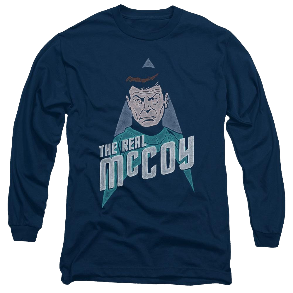 Star Trek The Real Mccoy Men's Long Sleeve T-Shirt Men's Long Sleeve T-Shirt Star Trek   