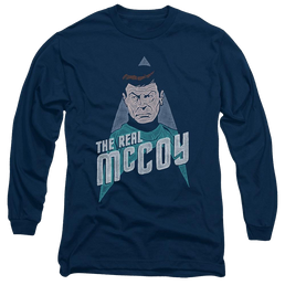 Star Trek The Real Mccoy Men's Long Sleeve T-Shirt Men's Long Sleeve T-Shirt Star Trek   