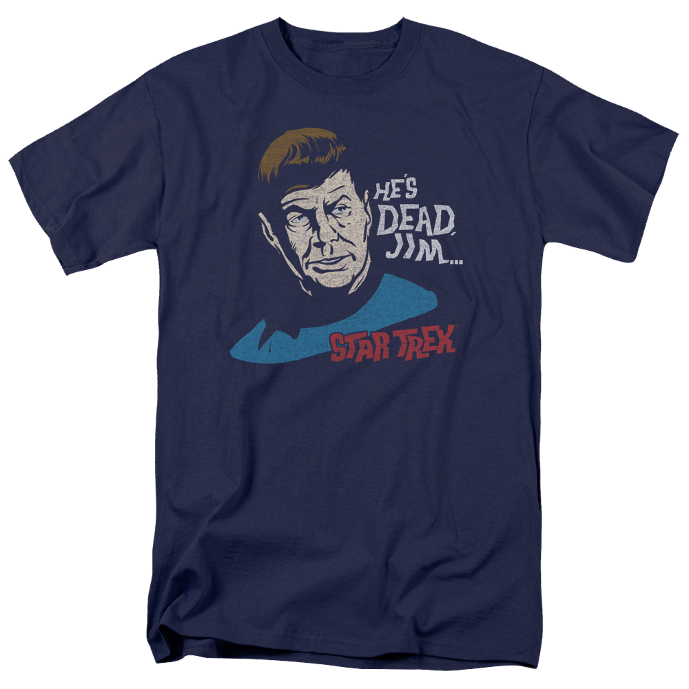 Star Trek Hes Dead Jim Men's Regular Fit T-Shirt Men's Regular Fit T-Shirt Star Trek   