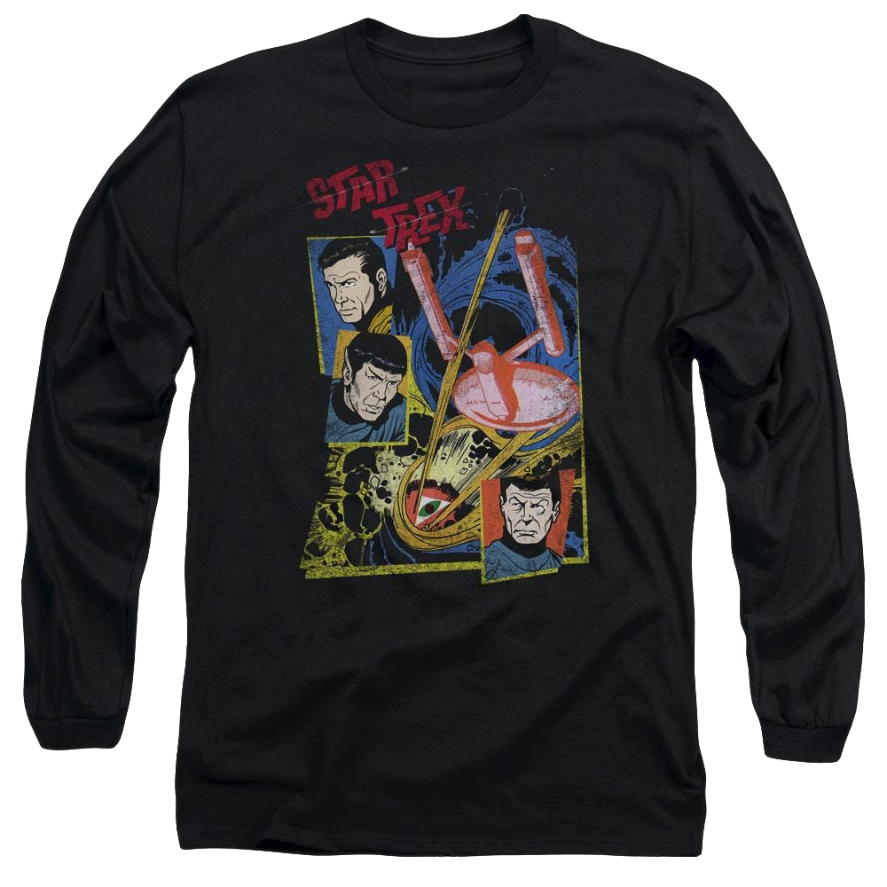 Star Trek Eye Of The Storm Men's Long Sleeve T-Shirt Men's Long Sleeve T-Shirt Star Trek   