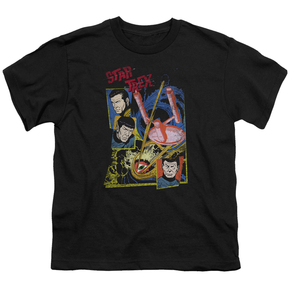 Star Trek The Original Series Eye Of The Storm - Youth T-Shirt Youth T-Shirt (Ages 8-12) Star Trek   