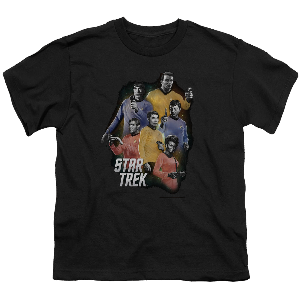 Star Trek The Original Series Galaxy Glow - Youth T-Shirt Youth T-Shirt (Ages 8-12) Star Trek   