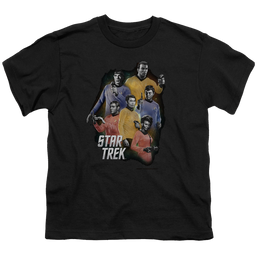 Star Trek The Original Series Galaxy Glow - Youth T-Shirt Youth T-Shirt (Ages 8-12) Star Trek   