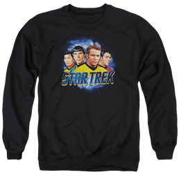 Star Trek The Boys Men's Crewneck Sweatshirt Men's Crewneck Sweatshirt Star Trek   