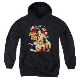 Star Trek The Original Series At The Controls - Youth Hoodie Youth Hoodie (Ages 8-12) Star Trek   