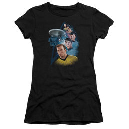 Star Trek Among The Stars Juniors T-Shirt Juniors T-Shirt Star Trek   