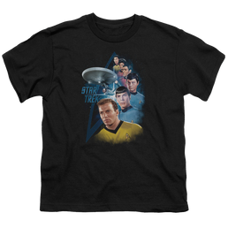 Star Trek The Original Series Among The Stars - Youth T-Shirt Youth T-Shirt (Ages 8-12) Star Trek   