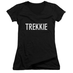 Star Trek Trekkie Juniors V-Neck T-Shirt Juniors V-Neck T-Shirt Star Trek   