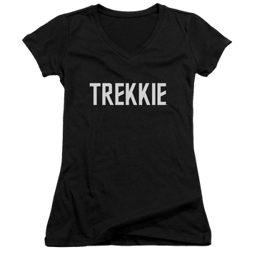 Star Trek Trekkie Juniors V-Neck T-Shirt Juniors V-Neck T-Shirt Star Trek   
