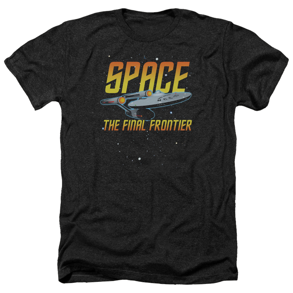 Star Trek Space Men's Heather T-Shirt Men's Heather T-Shirt Star Trek   