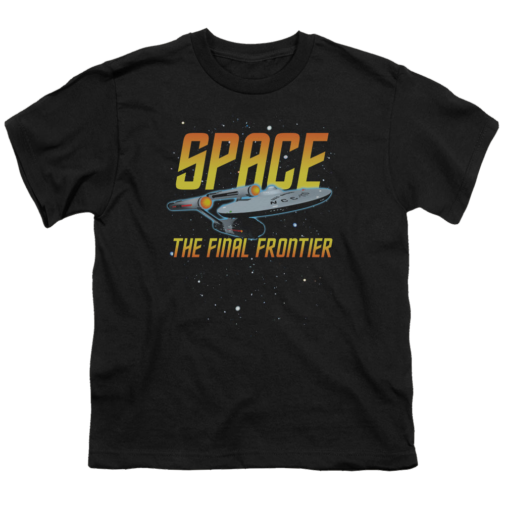 Star Trek The Original Series Space - Youth T-Shirt Youth T-Shirt (Ages 8-12) Star Trek   