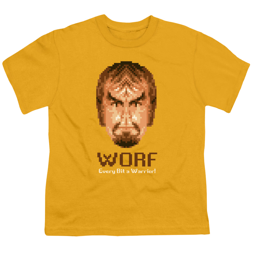 Star Trek The Next Generation Bit Warrior - Youth T-Shirt Youth T-Shirt (Ages 8-12) Star Trek   