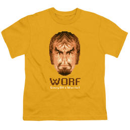 Star Trek The Next Generation Bit Warrior - Youth T-Shirt Youth T-Shirt (Ages 8-12) Star Trek   