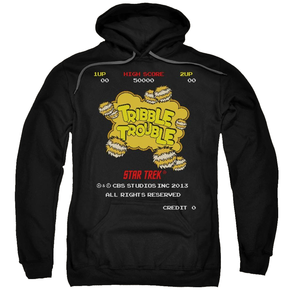 Star Trek Tribble Trouble Pullover Hoodie Pullover Hoodie Star Trek   