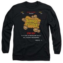 Star Trek Tribble Trouble Men's Long Sleeve T-Shirt Men's Long Sleeve T-Shirt Star Trek   