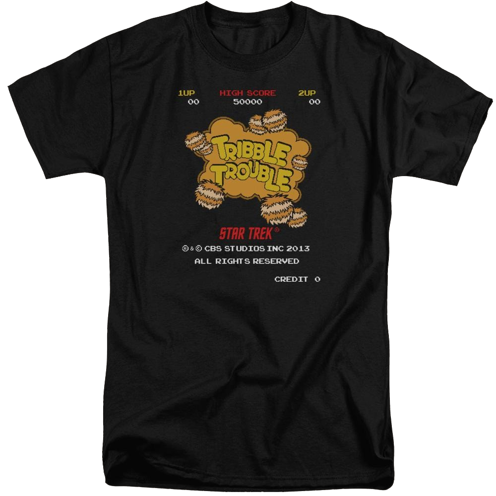 Star Trek Tribble Trouble Men's Tall Fit T-Shirt Men's Tall Fit T-Shirt Star Trek   
