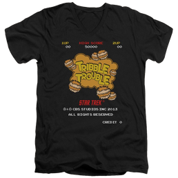 Star Trek Tribble Trouble Men's V-Neck T-Shirt Men's V-Neck T-Shirt Star Trek   