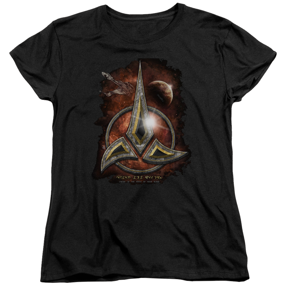 Star Trek Klingon Crest Women's T-Shirt Women's T-Shirt Star Trek   