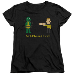 Star Trek Kirk Phased First Women's T-Shirt Women's T-Shirt Star Trek   