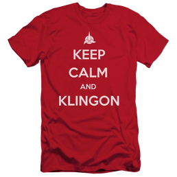 Star Trek Calm Klingon Men's Slim Fit T-Shirt Men's Slim Fit T-Shirt Star Trek   