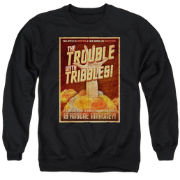 Star Trek Tribbles: The Movie Men's Crewneck Sweatshirt Men's Crewneck Sweatshirt Star Trek   