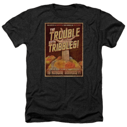 Star Trek Tribbles: The Movie Men's Heather T-Shirt Men's Heather T-Shirt Star Trek   