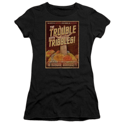 Star Trek Tribbles: The Movie Juniors T-Shirt Juniors T-Shirt Star Trek   