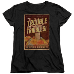 Star Trek Tribbles: The Movie Women's T-Shirt Women's T-Shirt Star Trek   