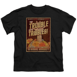 Star Trek The Original Series Tribbles: The Movie - Youth T-Shirt Youth T-Shirt (Ages 8-12) Star Trek   