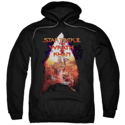 Star Trek Twok Poster Pullover Hoodie Pullover Hoodie Star Trek   