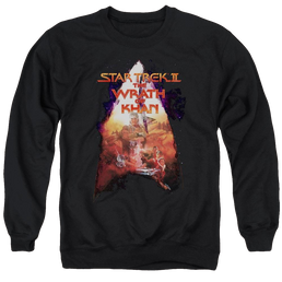 Star Trek Twok Poster Men's Crewneck Sweatshirt Men's Crewneck Sweatshirt Star Trek   