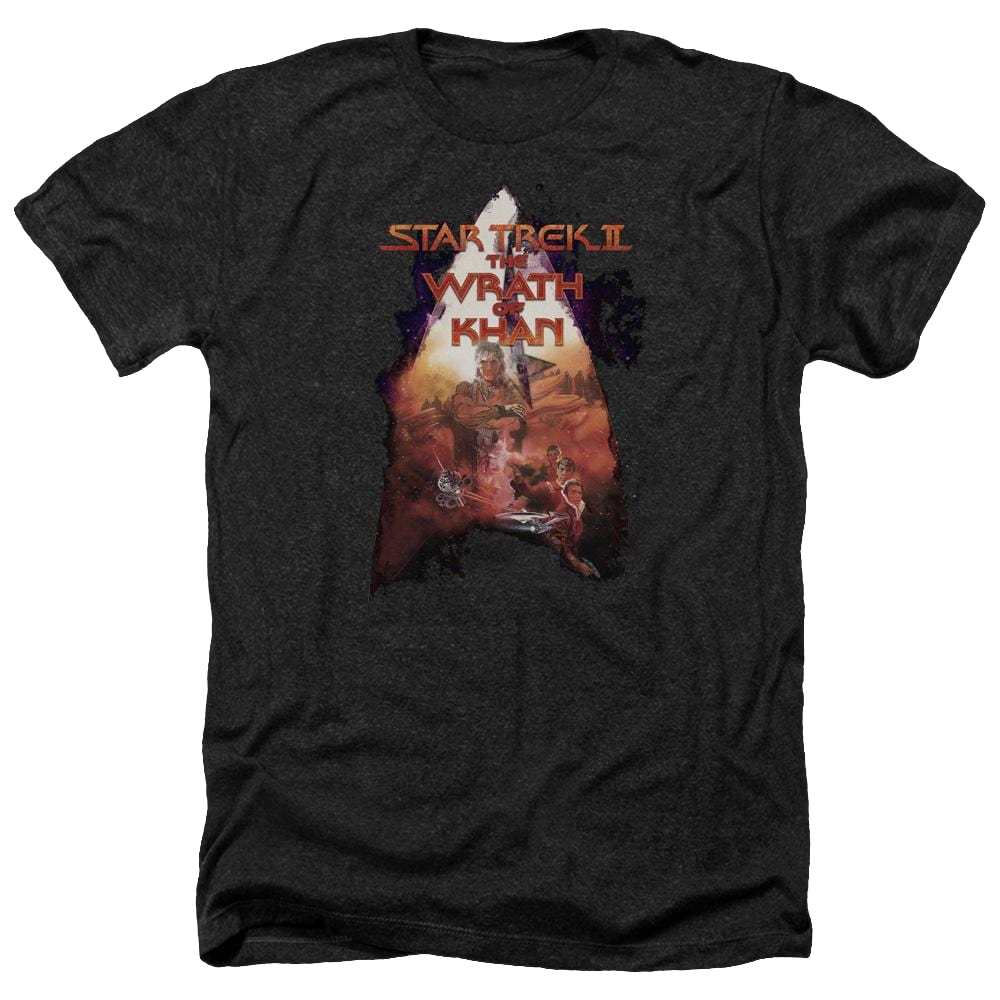 Star Trek Twok Poster Men's Heather T-Shirt Men's Heather T-Shirt Star Trek   