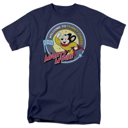 Mighty Mouse Planet Cheese Men's Regular Fit T-Shirt Men's Regular Fit T-Shirt Mighty Mouse   