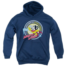 Mighty Mouse Planet Cheese Youth Hoodie (Ages 8-12) Youth Hoodie (Ages 8-12) Mighty Mouse   