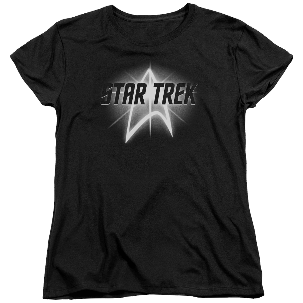 Star Trek Glow Logo Women's T-Shirt Women's T-Shirt Star Trek   