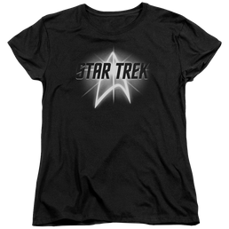 Star Trek Glow Logo Women's T-Shirt Women's T-Shirt Star Trek   