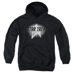 Star Trek The Original Series Glow Logo - Youth Hoodie Youth Hoodie (Ages 8-12) Star Trek   