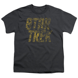 Star Trek The Original Series Schematic Logo - Youth T-Shirt Youth T-Shirt (Ages 8-12) Star Trek   