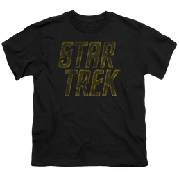 Star Trek The Original Series Distressed Logo - Youth T-Shirt Youth T-Shirt (Ages 8-12) Star Trek   